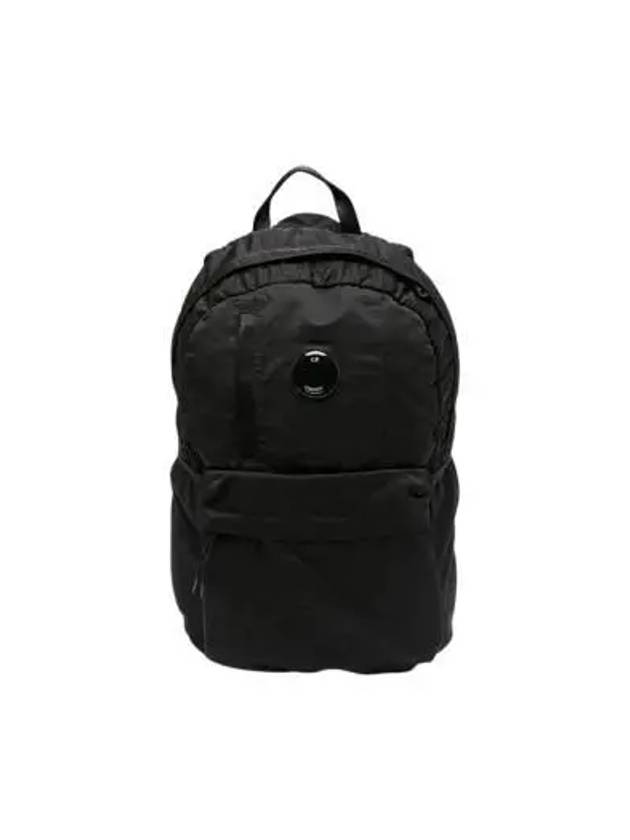 Lens Wappen Nylon Backpack Black - CP COMPANY - BALAAN 3