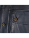 men leather jacket - BRUNELLO CUCINELLI - BALAAN 4
