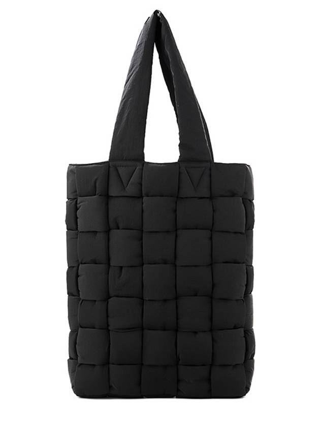 Padded Tote Bag Black - BOTTEGA VENETA - BALAAN 2