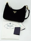 Re-Edition Velvet Mini Bag Black - PRADA - BALAAN 3