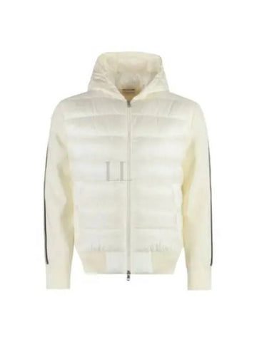 104034 Logo patch padded cardigan 9B00008 M1131 034 - MONCLER - BALAAN 1