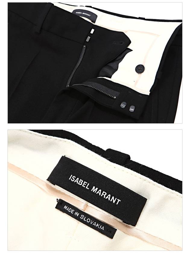 Milan Slacks Black - ISABEL MARANT - BALAAN 6