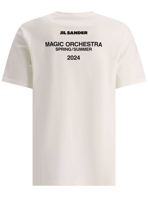 White Cotton T-Shirt J22GC0173J46219104 B0560984361 - JIL SANDER - BALAAN 3