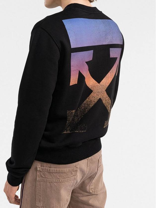 Degrade Arrow Sweatshirt Black - OFF WHITE - BALAAN 3