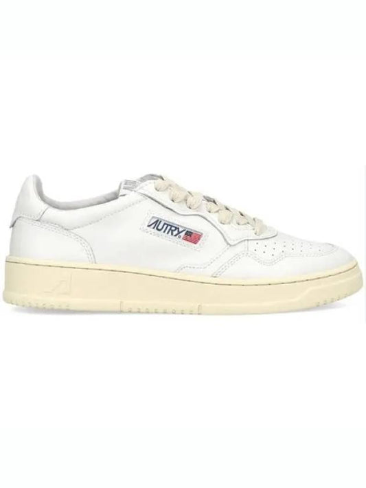 Medalist Leather Low Top Sneakers White - AUTRY - BALAAN 2