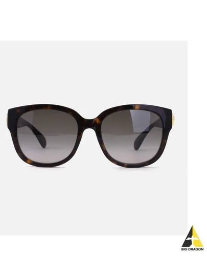 Square Frame Sunglasses Havana - GUCCI - BALAAN 2