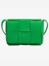 Intrecciato Cassette Small Cross Bag Green - BOTTEGA VENETA - BALAAN 2