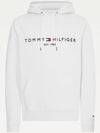 logo embroidered drawstring hoodie MW0MW11599 - TOMMY HILFIGER - BALAAN 2