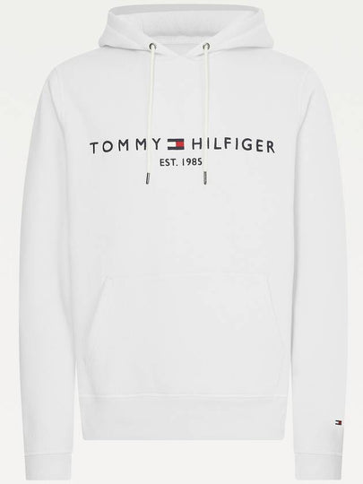 logo embroidered drawstring hoodie MW0MW11599 - TOMMY HILFIGER - BALAAN 2