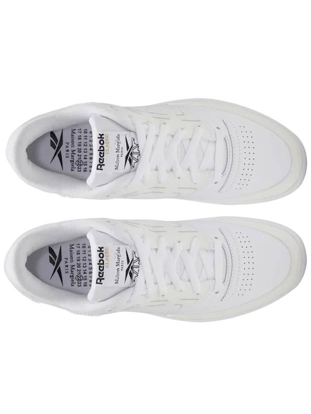 x Maison Margiela Club C Memory of Shoes White S57WS0427P4374T1003 - REEBOK - BALAAN 3