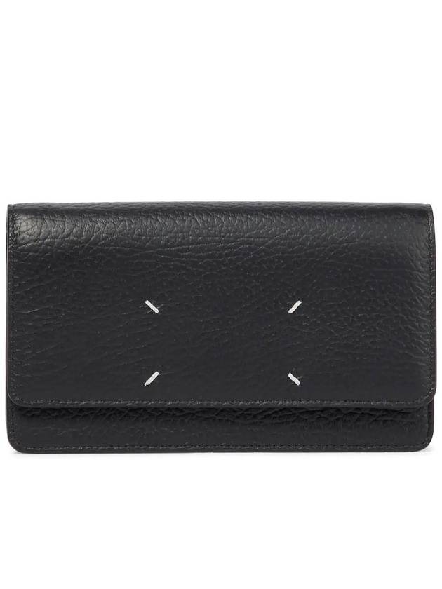 Stitch Large Chain Long Wallet Black - MAISON MARGIELA - BALAAN 4