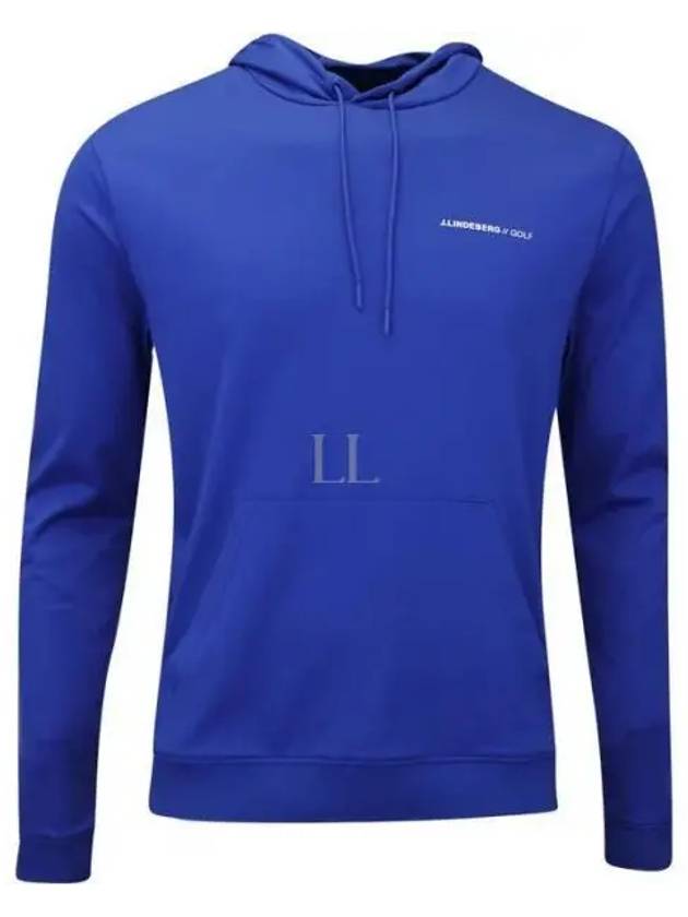 Men's Roland Hoodie Blue - J.LINDEBERG - BALAAN 2