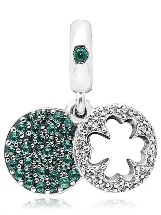 Dazzling Clover Dangle Charm Silver - PANDORA - BALAAN 2