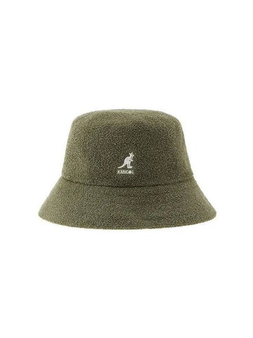 K3050ST OIL GREEN Bermuda bucket hat - KANGOL - BALAAN 1