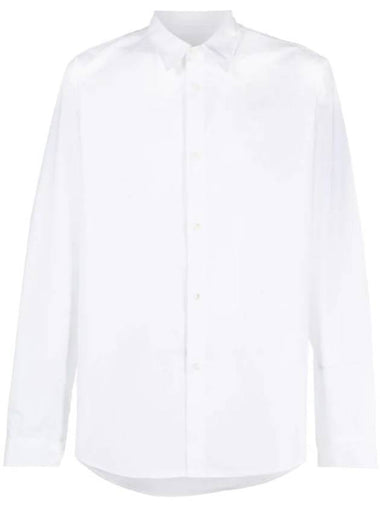 Casual Poplin Long Sleeve Shirt White - A.P.C. - BALAAN 1