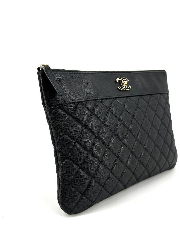 Caviar Mademoiselle Clutch Medium - CHANEL - BALAAN 4