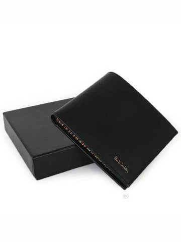 Multistripe black half wallet APXA 4832 W761 - PAUL SMITH - BALAAN 1