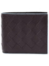 Intrecciato Half Half Wallet Brown - BOTTEGA VENETA - BALAAN 2