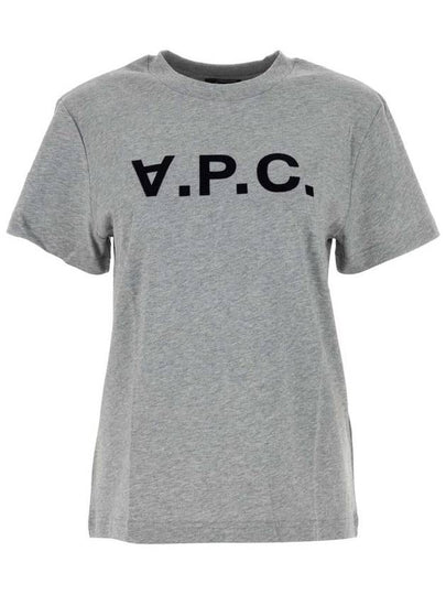 Standard Grand VPC Short Sleeve T-Shirt Grey - A.P.C. - BALAAN 2