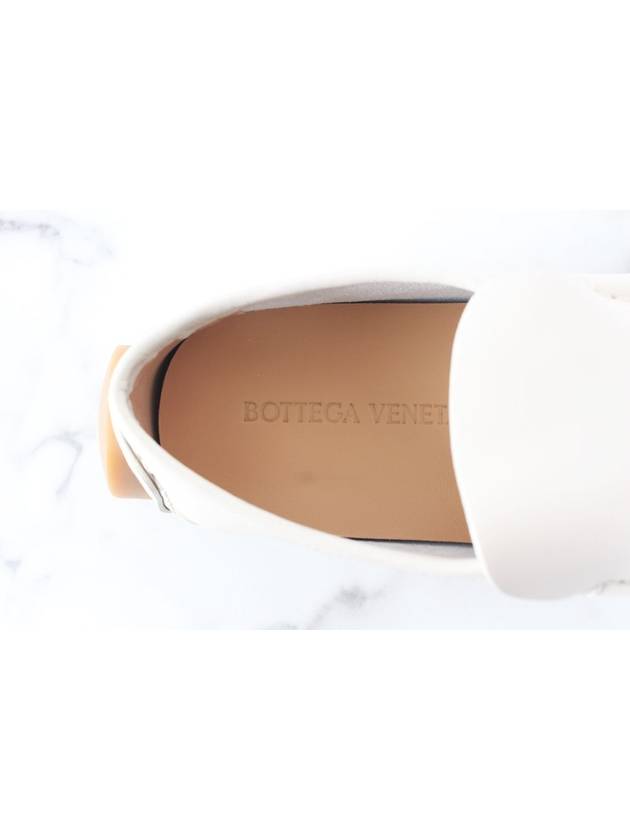 Leather Driving Loafer White 44 290 - BOTTEGA VENETA - BALAAN 8