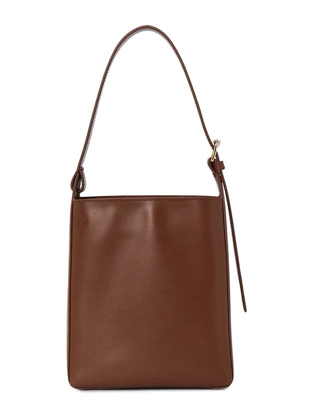 Virginie Leather Small Shoulder Bag Brown - A.P.C. - BALAAN 4