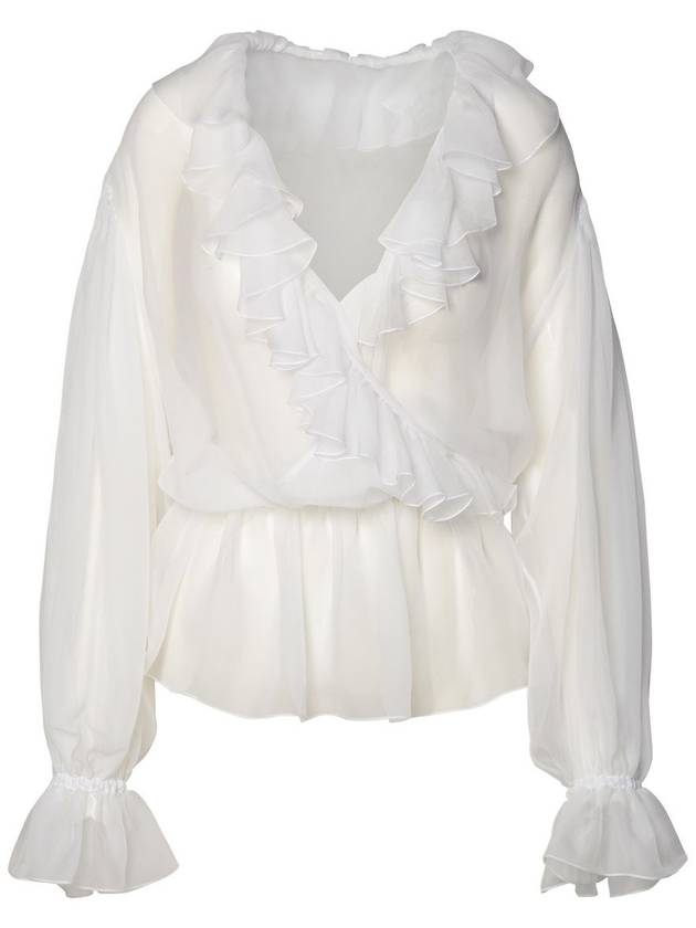 Blouse F79FGT FU1AT W0800 WHITE - DOLCE&GABBANA - BALAAN 2