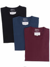 Stitched Crew Neck Short Sleeve T-Shirt 3 Pack - MAISON MARGIELA - BALAAN 3