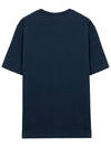 Men's Flash Fox Comfort Short Sleeve T-Shirt Navy - MAISON KITSUNE - BALAAN 6