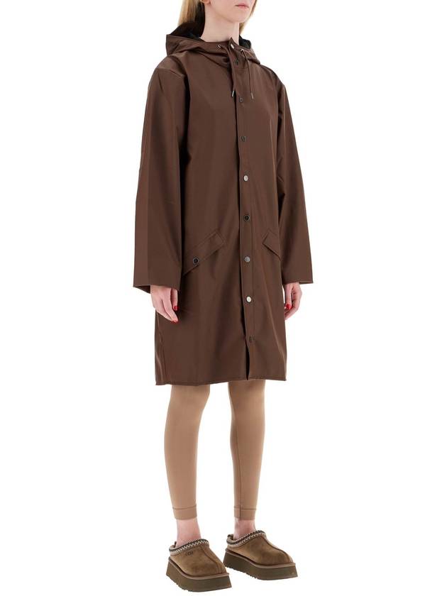 unisex long rain jacket - RAINS - BALAAN 2