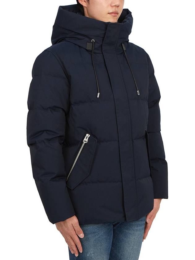 GRAYDON NAVY Men s Hooded Padded Jacket - MACKAGE - BALAAN 8