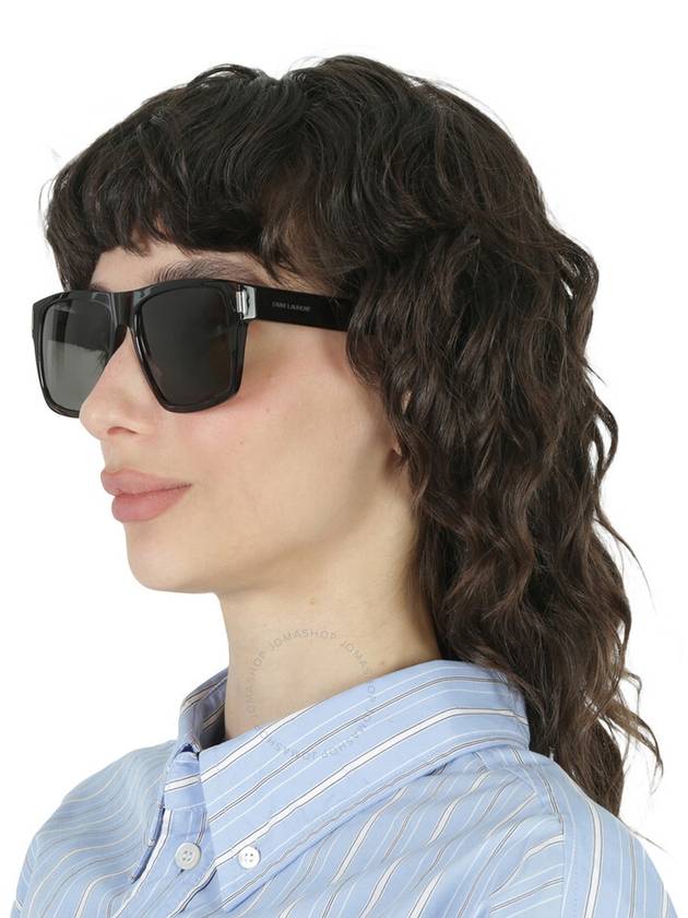 Saint Laurent Grey Square Ladies Sunglasses SL 424 002 56 - SAINT LAURENT - BALAAN 2