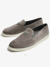 Suede Loafers Grey - PRADA - BALAAN 2