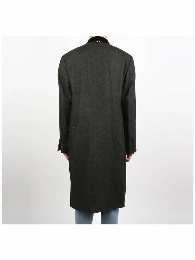 Classic Chesterfield Oversized Single Coat Green - THOM BROWNE - BALAAN 5