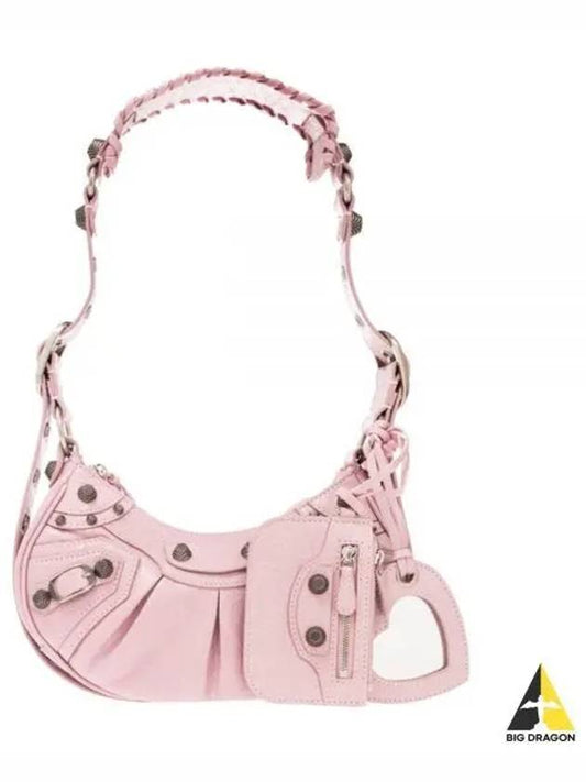 Le Cagole XS Lambskin Shoulder Bag Pink - BALENCIAGA - BALAAN 2