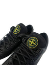 S0101 Logo Lace-Up Leather Low Top Sneakers Black - STONE ISLAND - BALAAN 5