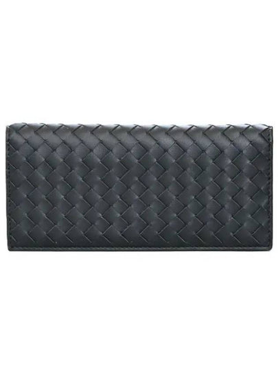 Intrecciato Continental Long Wallet Black - BOTTEGA VENETA - BALAAN 2