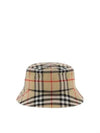 Check Cotton Bucket Hat Beige - BURBERRY - BALAAN 2