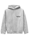 Essential Logo Fleece Hooded Light Heathered Men s Hoodie 192HO246258F 127 TJ - FEAR OF GOD - BALAAN 1