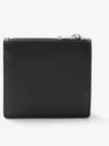 Four Stitches Calfskin Half Wallet Black - MAISON MARGIELA - BALAAN 3