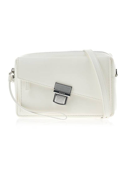 Slanted Click Cross Bag White - MSGM - BALAAN 2