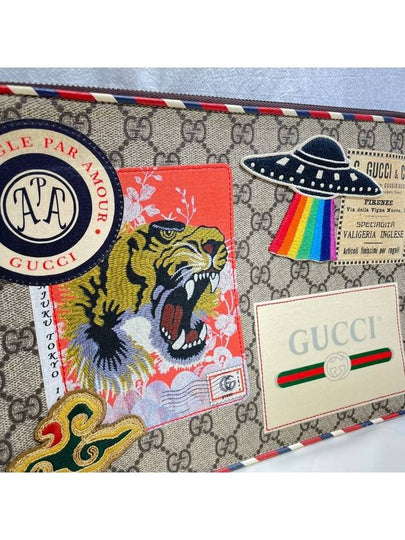 473915 Courier Supreme Clutch - GUCCI - BALAAN 2