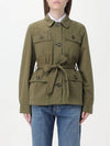 Tilly Belted Military Jacket Green - BARBOUR - BALAAN 1