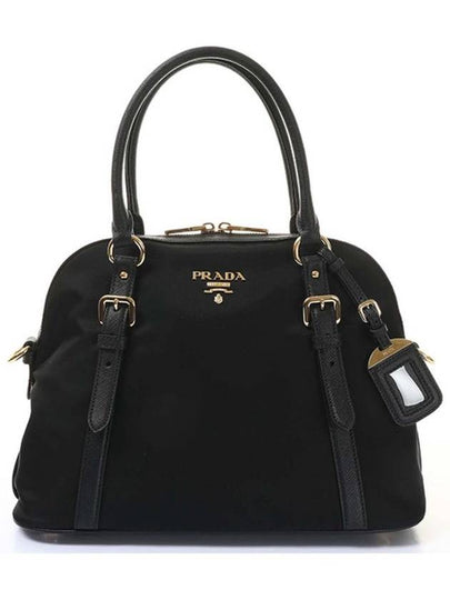 Pocono Saffiano Tote Bag Black - PRADA - BALAAN 2