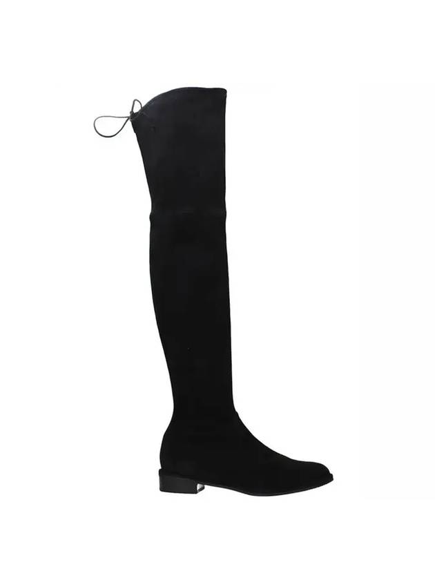 Rowland knee high long boots black - STUART WEITZMAN - BALAAN.