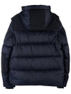 Detachable Sleeve Hooded Padding Navy - BURBERRY - BALAAN 3