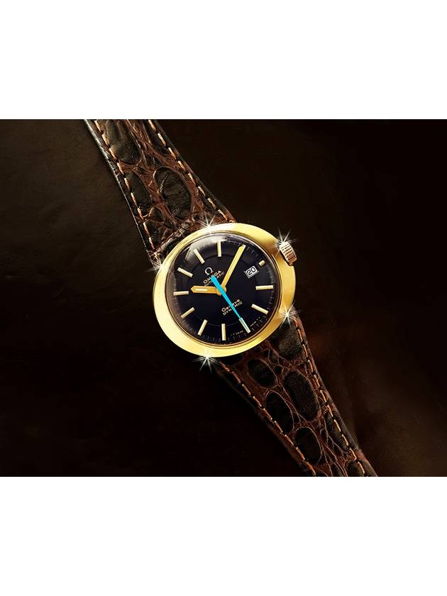 Geneve Dynamic Women s Automatic Leather Watch - OMEGA - BALAAN 3