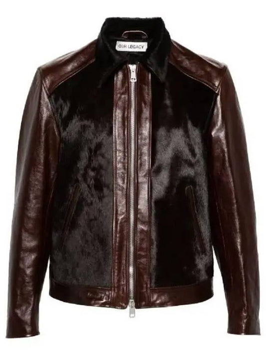 Andalou leather jacket - OUR LEGACY - BALAAN 2