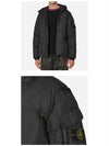 Men's Wappen Patch Crinkle Wraps Padding Black - STONE ISLAND - BALAAN 6