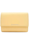 Logo Print Half Wallet Dawn Beige - ACNE STUDIOS - BALAAN 2