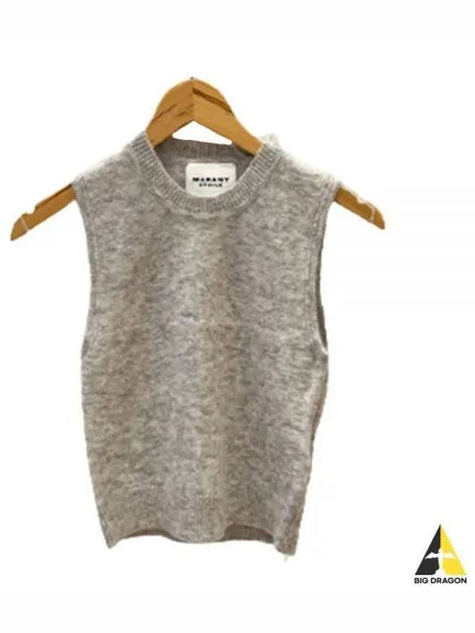 Ametis Knit Vest Light Grey - ISABEL MARANT - BALAAN 2